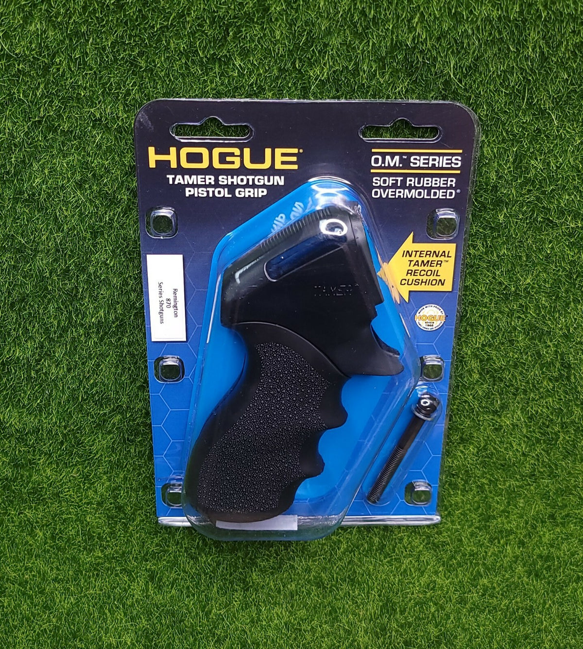 Remington 870 Shotgun Pistol Grip - Recoil-Reducing Rubber, Black