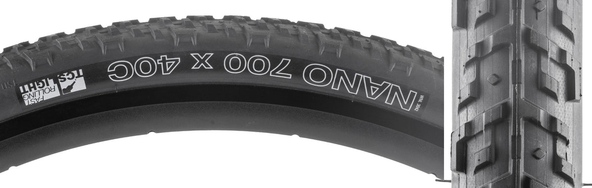 WTB Nano 700x40 Gravel Bike Tire Tubeless Ready Folding Fast Rolling