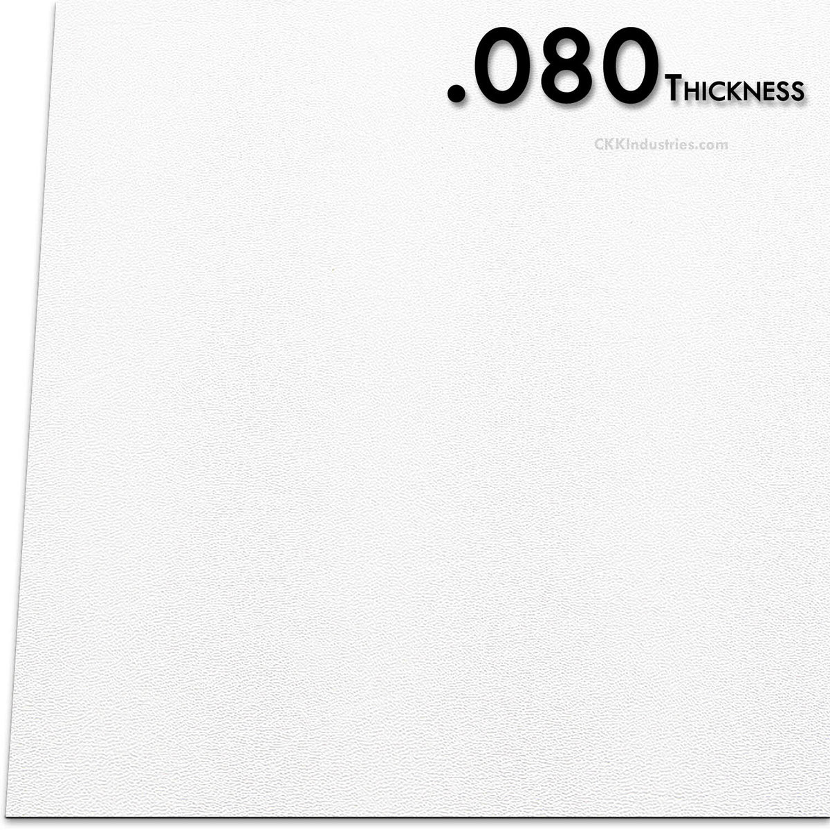 KYDEX® Thermoform Plastic Sheet - 12x12 Inch, Multiple Thicknesses & Colors
