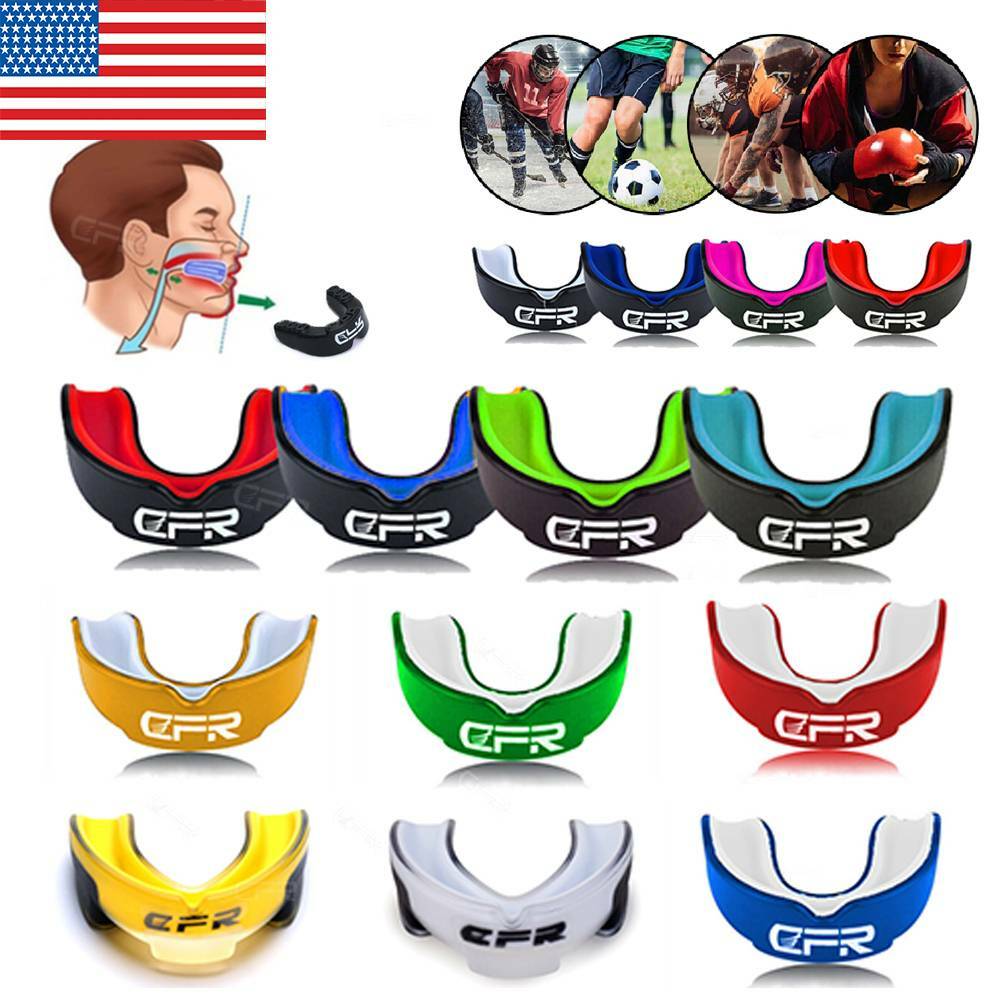 EVA Mouth Guard Teeth Protector Gum Shield - Impact-Resistant Sports Gear