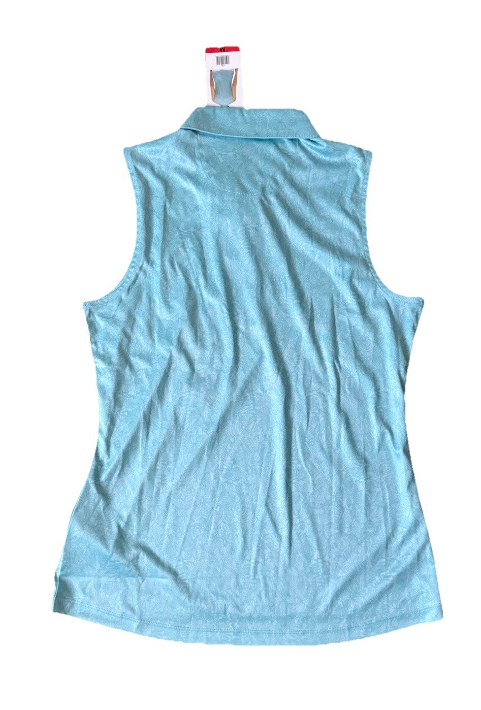 Women’s Sleeveless Lightweight Golf Polo Shirt - Blue, Medium