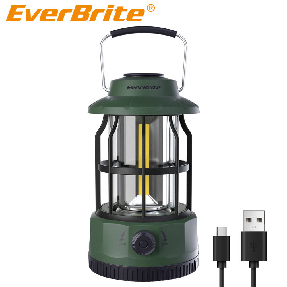 LED Camping Lantern with Stepless Dimming USB Rechargeable 250 Lumens