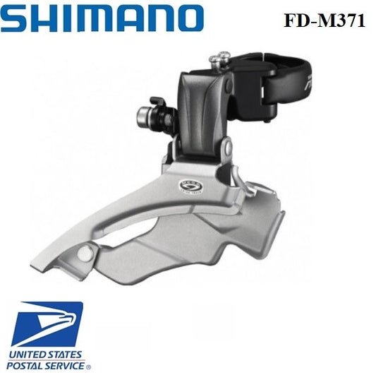 Shimano Altus 9-Speed Triple Down-Swing Front Derailleur - Dual Pull