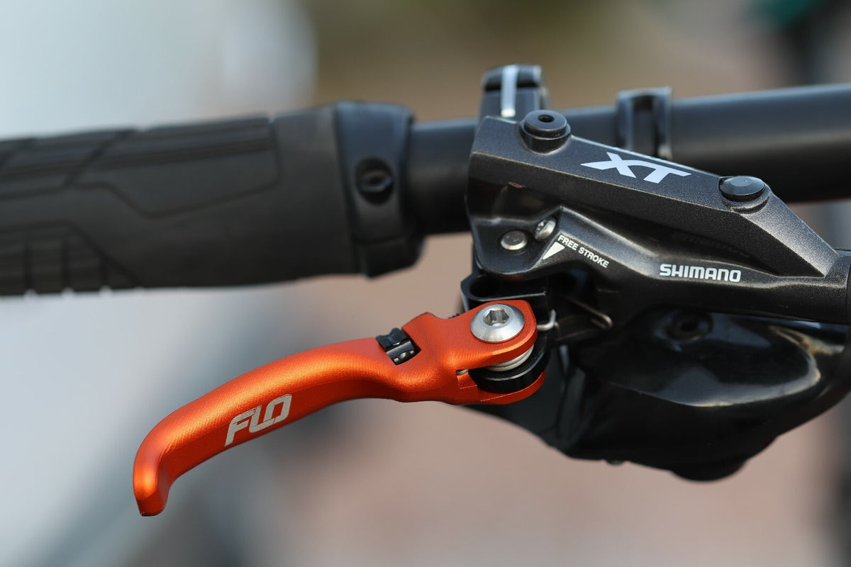 Hydraulic Brake Lever Set for Shimano Deore XT M8000 M8100 - Red