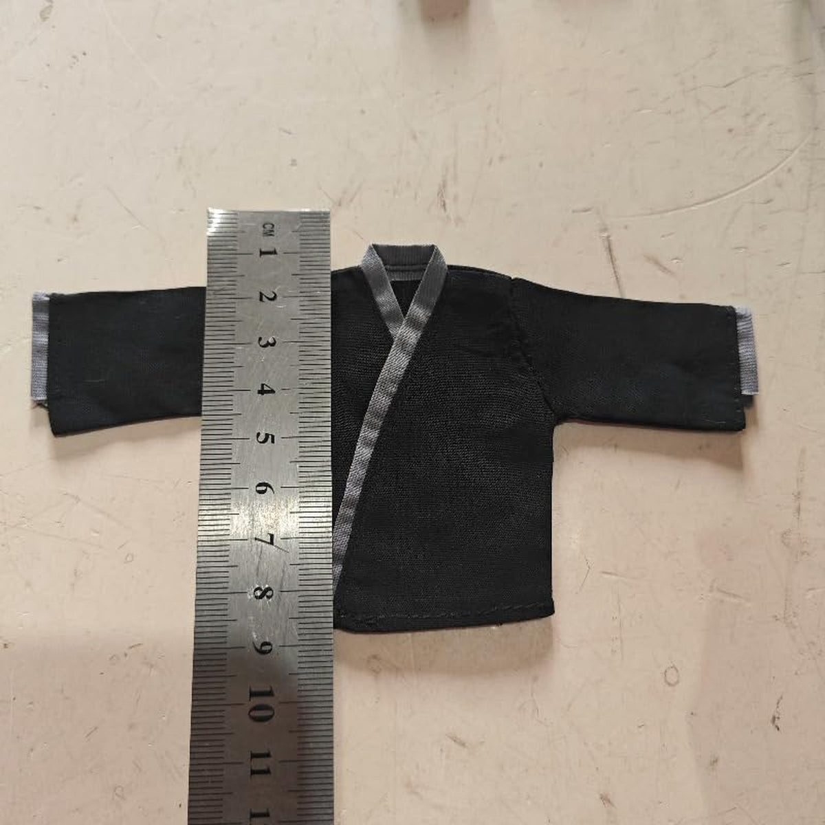 Japanese Samurai 1/12 Scale Clothes Set for Action Figures - Tops, Pants & Belt
