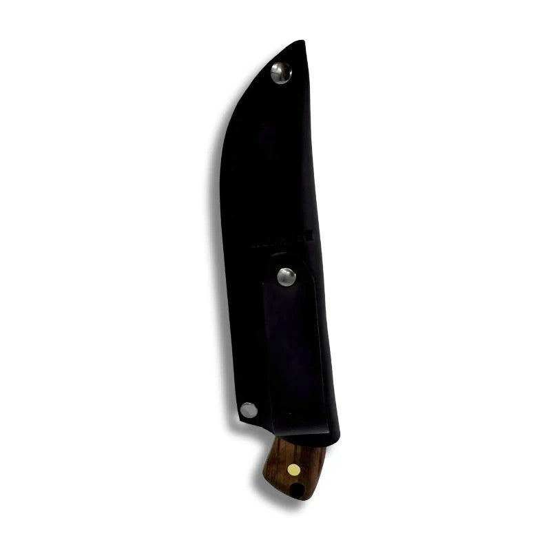 Condor Kinich Fixed Blade Knife with Walnut Handle & Leather Sheath 8.35"