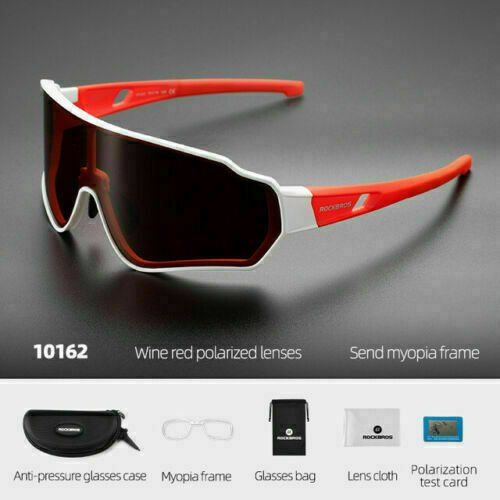Polarized Cycling Sunglasses Windproof Men's Bike Goggles
