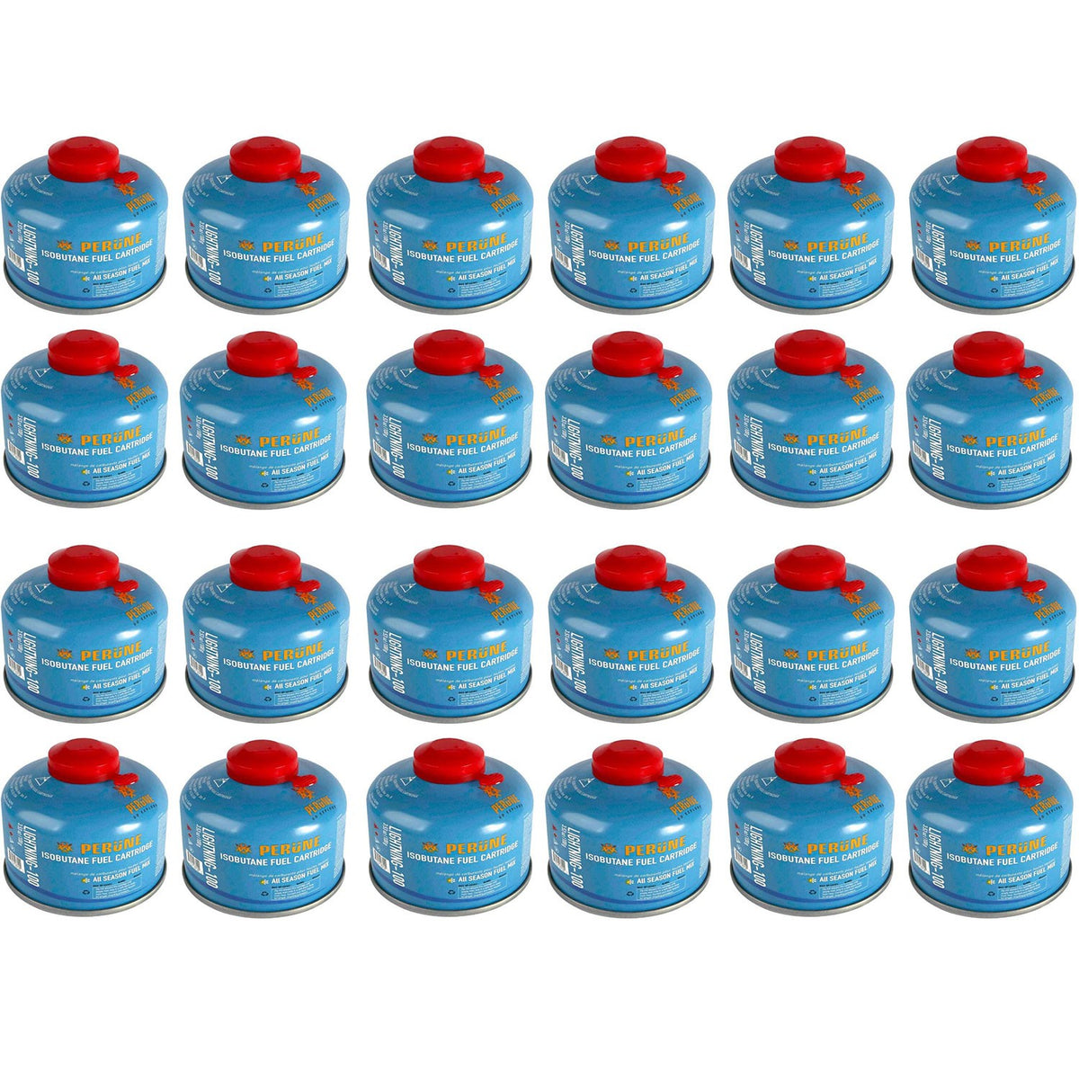 Portable Camping Isobutane Gas Canister 100g-230g All-Season Fuel for Stoves