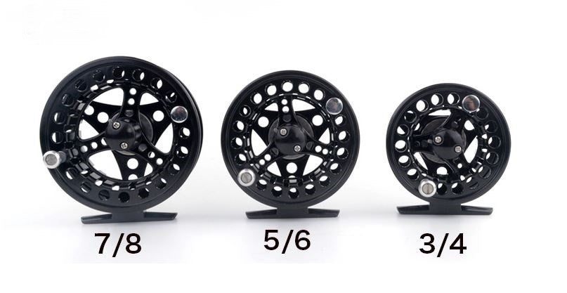 Fly Fishing Reel 3/4 5/6 7/8 Aluminum Spinning Reel with Disc Drag System