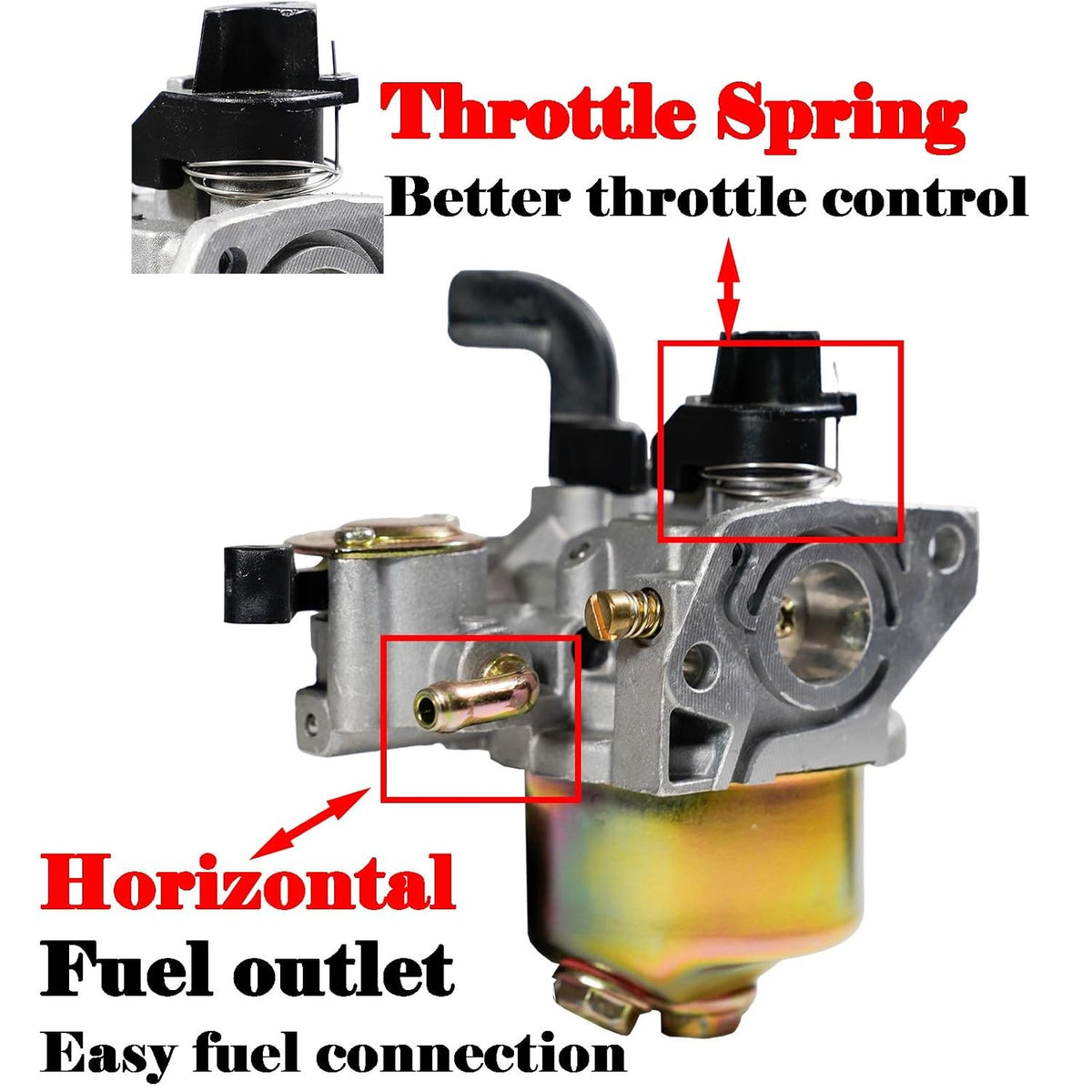 Performance Carburetor for Monster Moto MM80 MMB105 Off-Road Mini Bike
