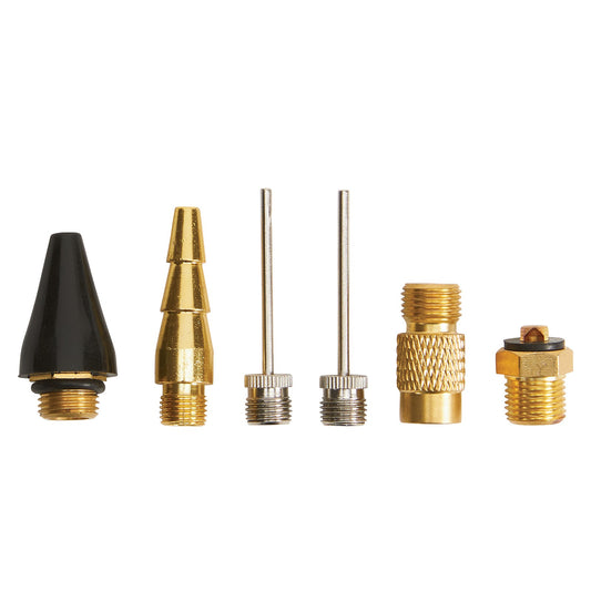 Universal Air Inflation Kit with Nozzles & Needles for Tires & Inflatables