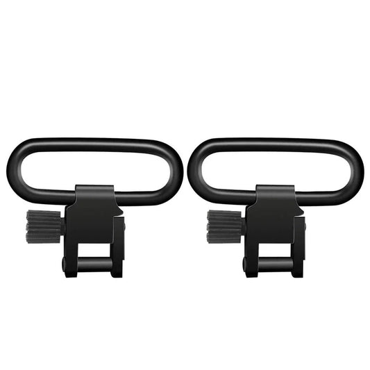 2PCS Heavy Duty Steel Quick Detach Sling Swivels 1-inch Strap Mounts