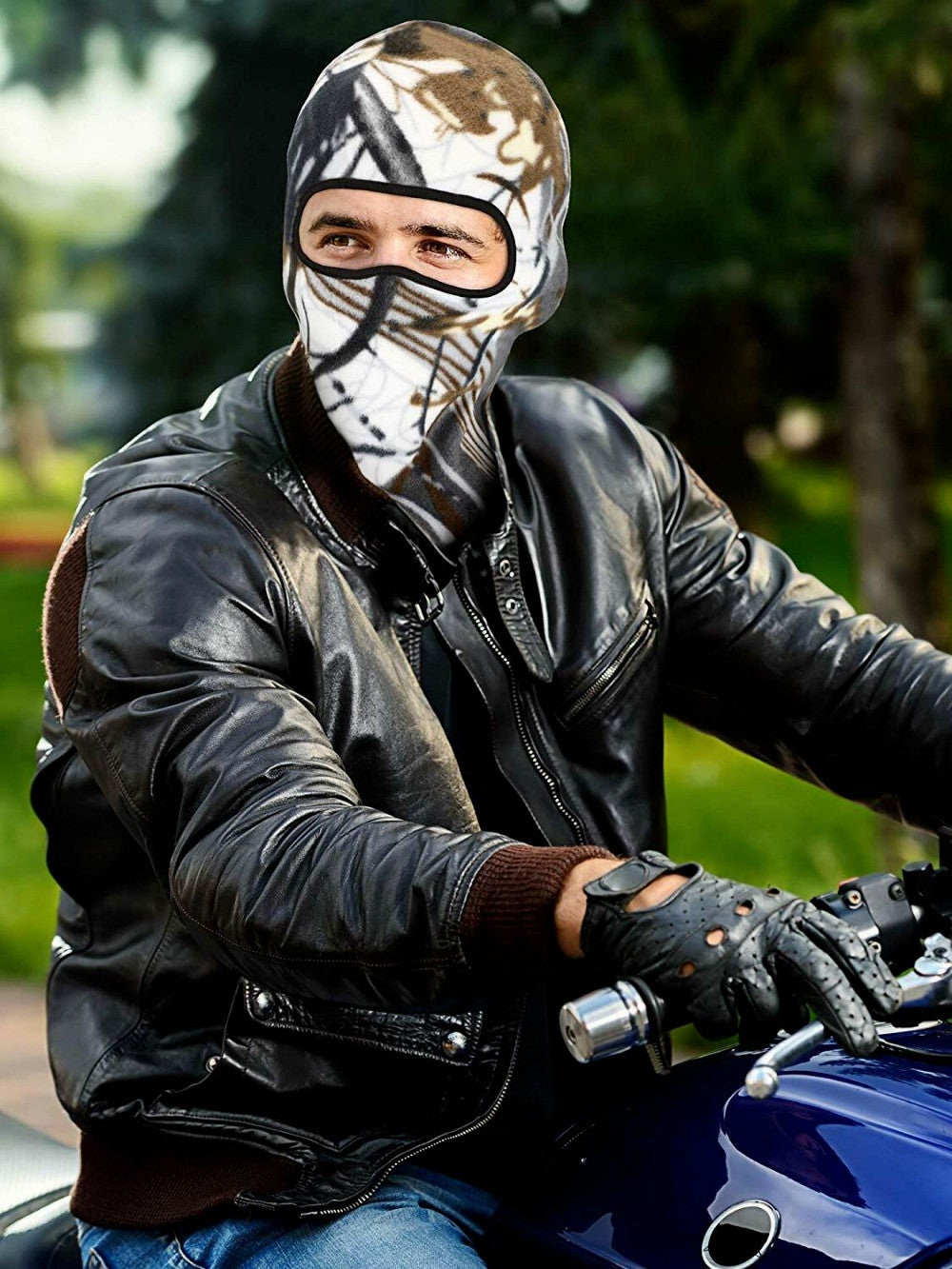 Unisex Thermal Fleece Balaclava Ski Face Mask for Cold Weather Outdoor Activities
