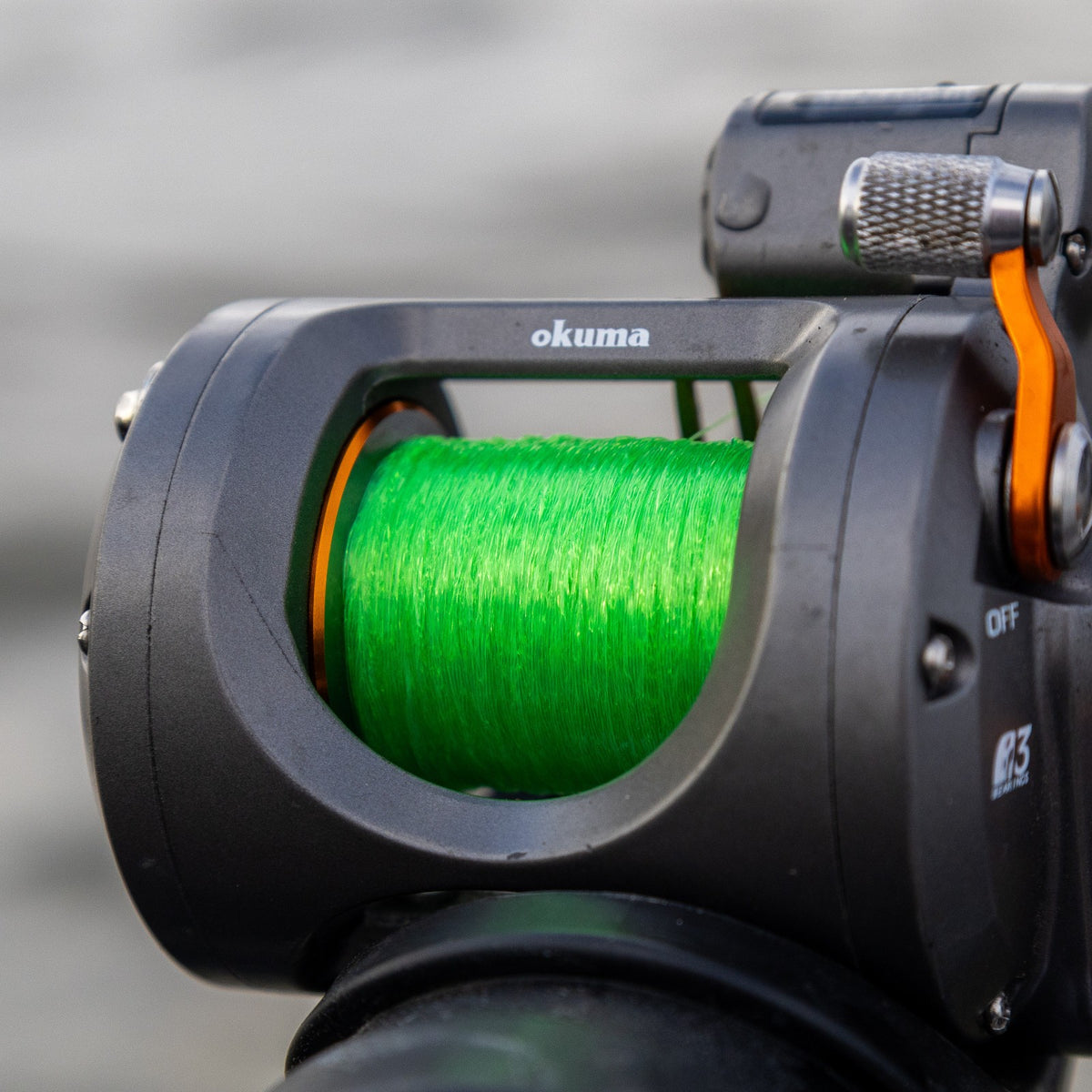 High-Strength Monofilament Fishing Line Bulk Spool - Abrasion-Resistant, Low Memory, UV Reactive Colors