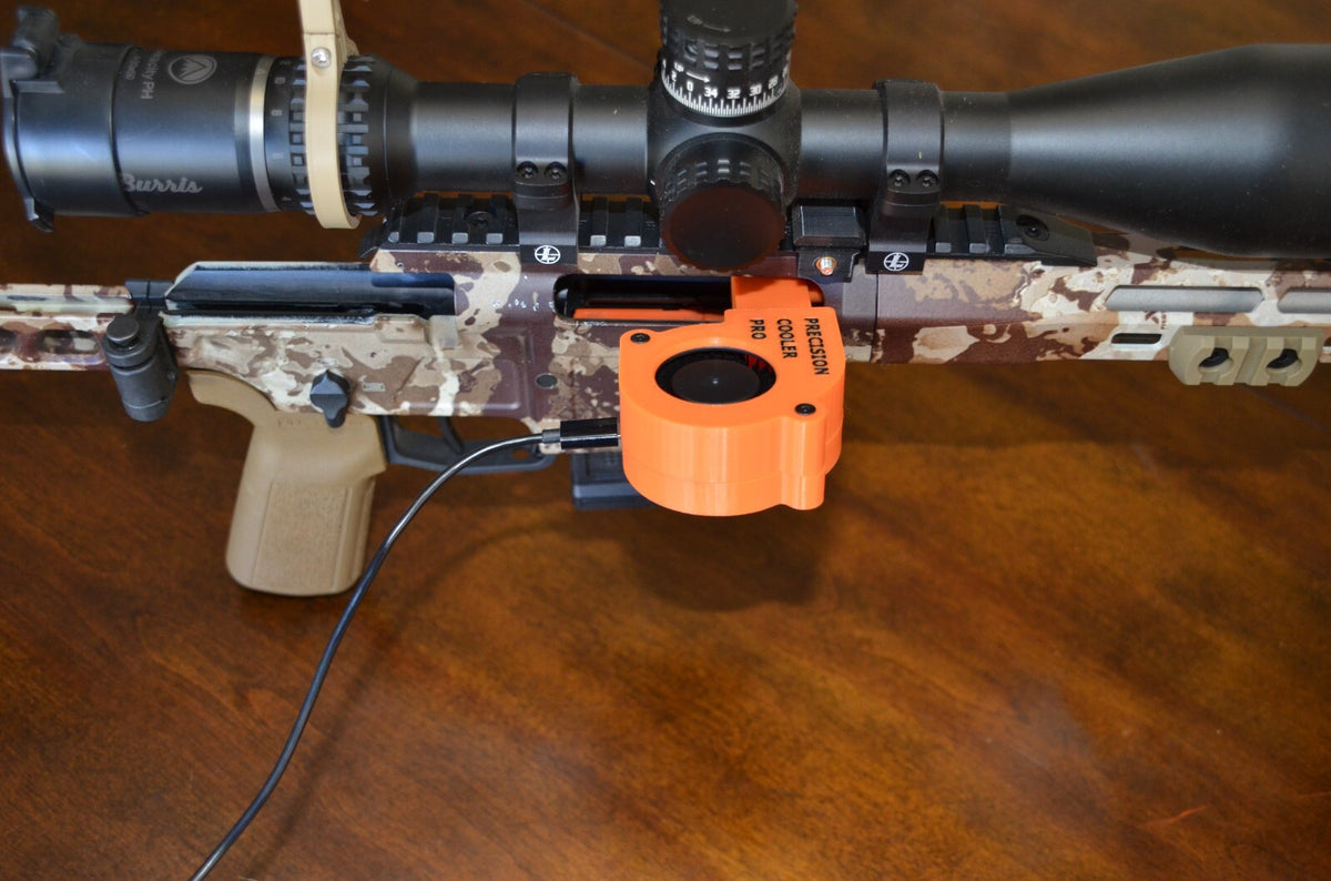 Rifle Barrel Cooling Fan - USB-C Precision Cooler for Accurate Shooting