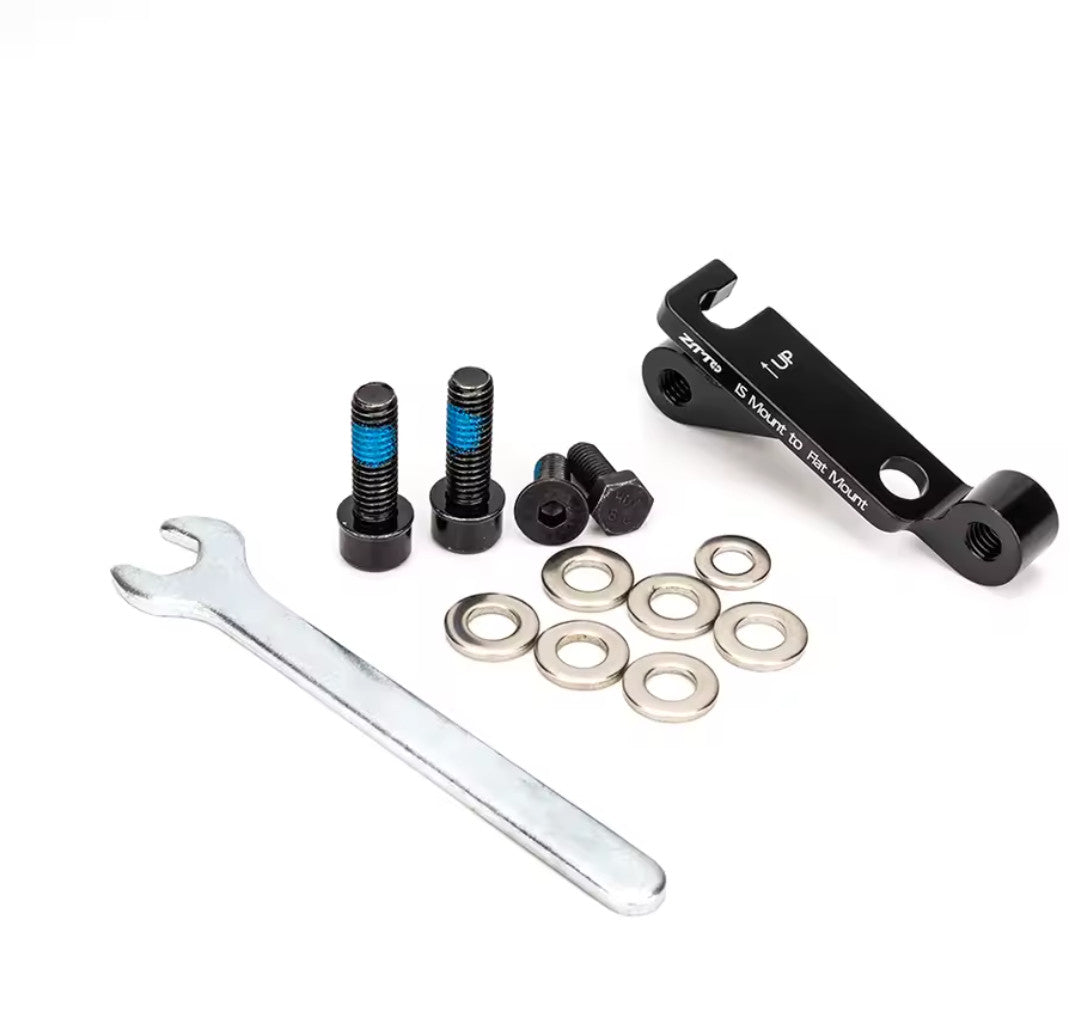 Bike Disc Brake Adapter Post Mount to Flat Mount with Variants