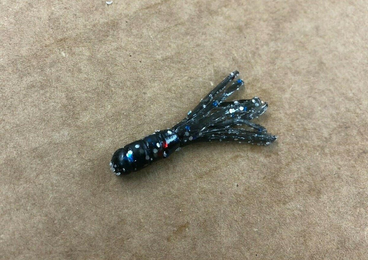 Bulk 500 Crappie Tube Jigs - 2 Inch Soft Plastic Fish Baits, USA Made