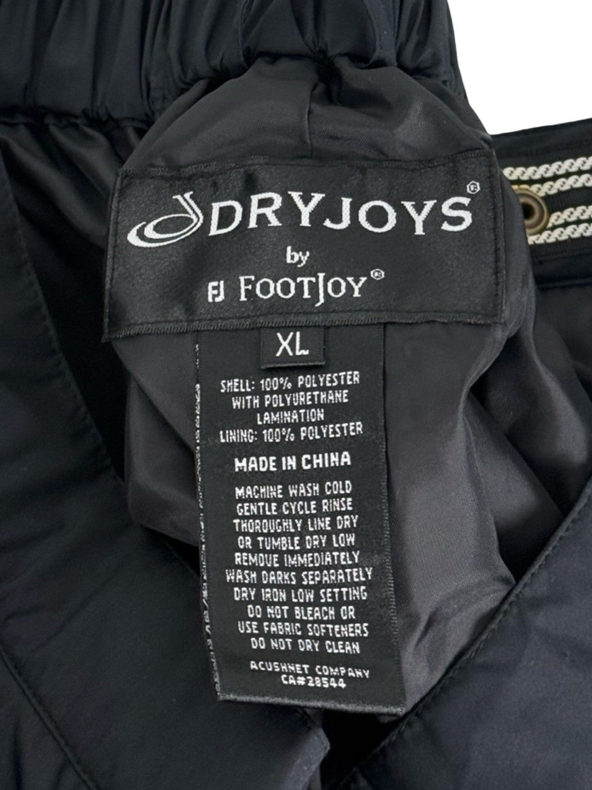 Men's Waterproof Golf Rain Pants - XL Dryjoys Performance