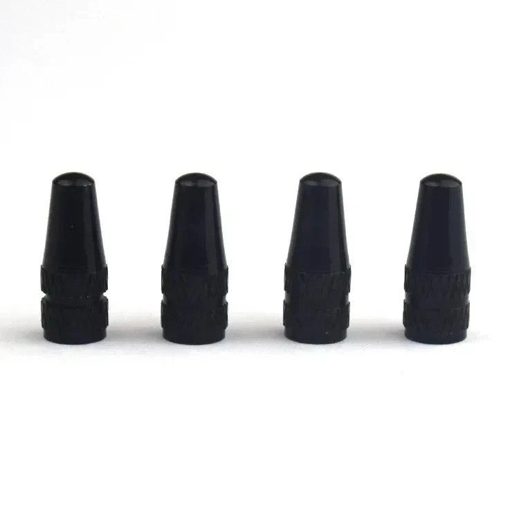 Aluminum Bicycle Valve Caps 4pcs - MTB Road Bike Dust Covers Cycling Accessories