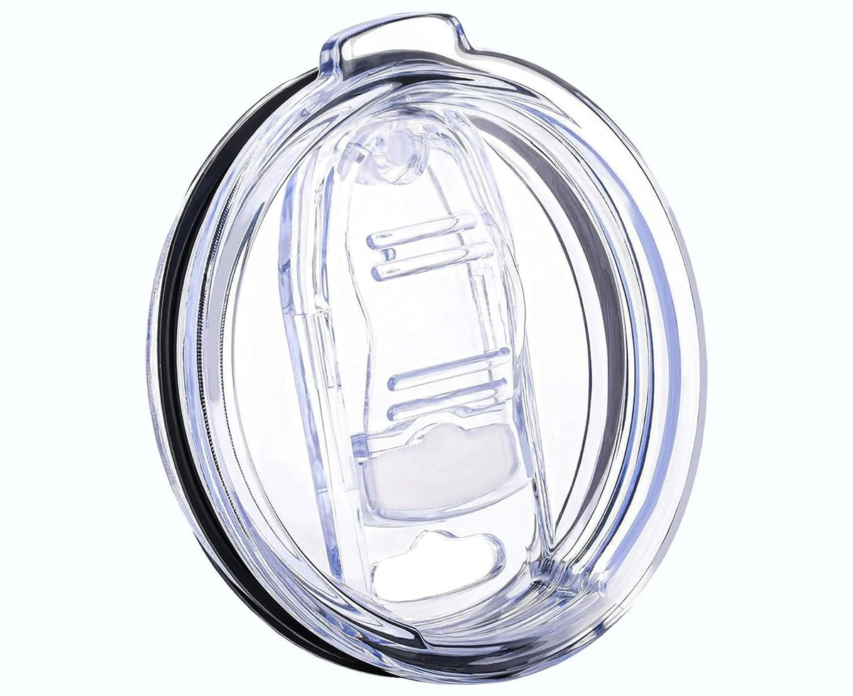 30 oz Tumbler Lid Replacement - Clear BPA-Free Drinkware Accessory