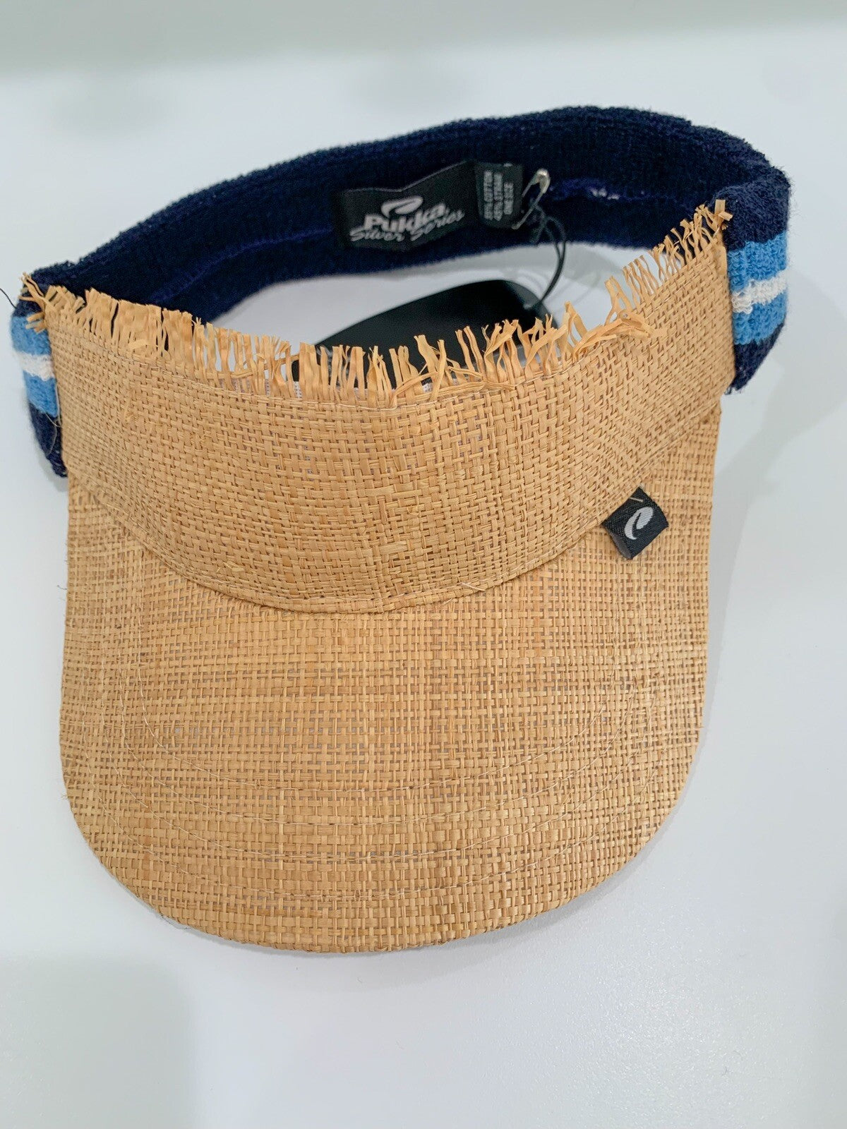 Sun Visor Hat Straw Cap Golf Bicycling Headwear - One Size