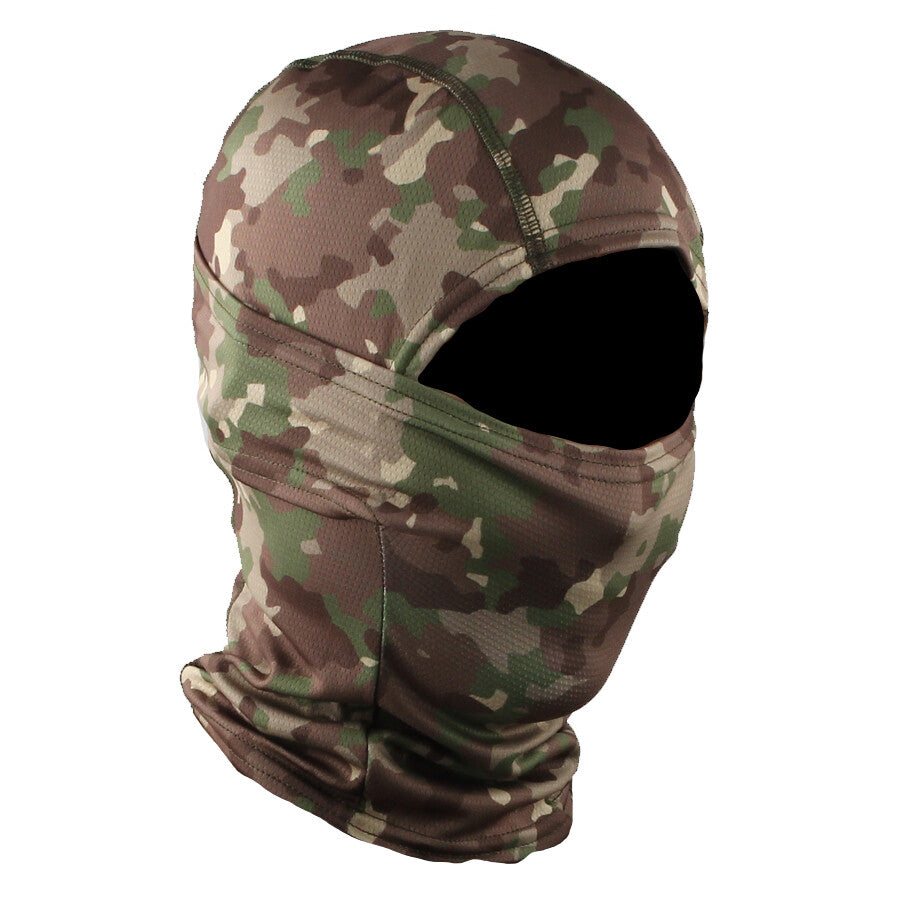 Full Face Tactical Mask UV Protection Military Balaclava for Outdoor Sports