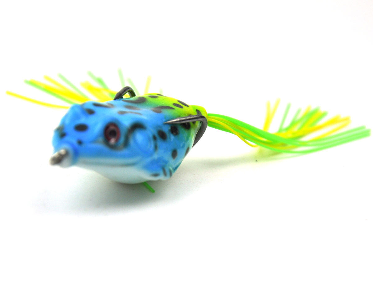 20 Pcs Soft Rubber Frog Fishing Lures with Sharp Hooks - 6cm/2.36''