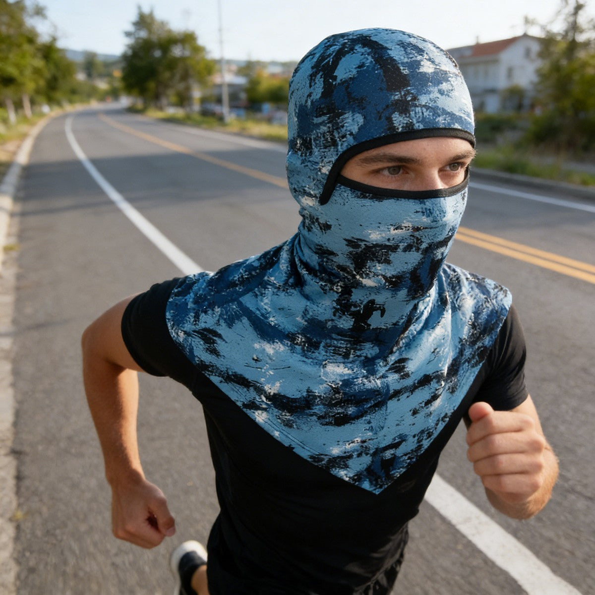 UV Protection Balaclava Face Mask for Outdoor Sports Tactical Sun Hood