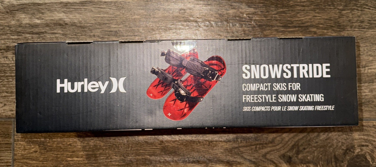Freestyle Snow Skates for Kids - Adjustable Snowboarding Skates RED