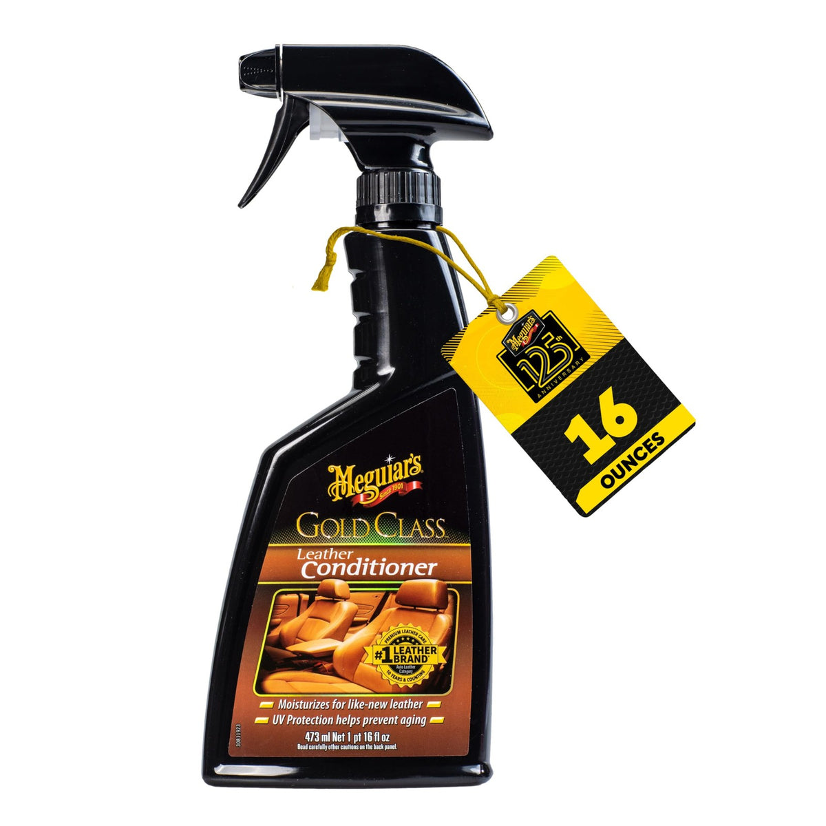 Leather Conditioner Spray for Car Seats - UV Protection & Restores Leather