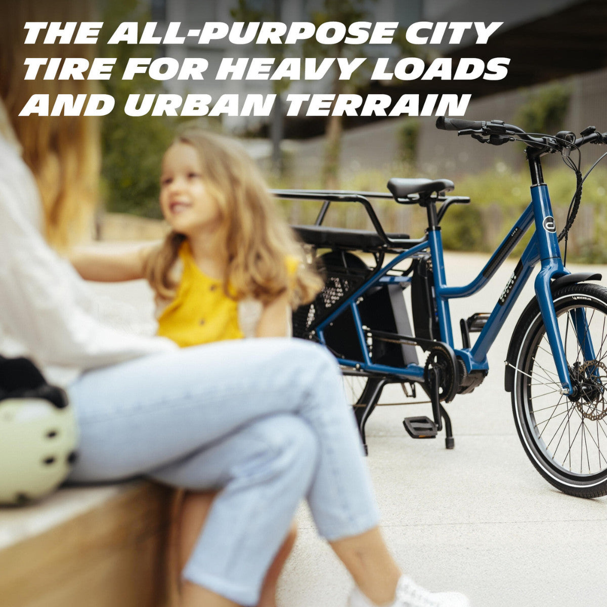 Michelin Cargo Bike Tire 26x2.40 Hybrid 43B with Cargo Shield Technology