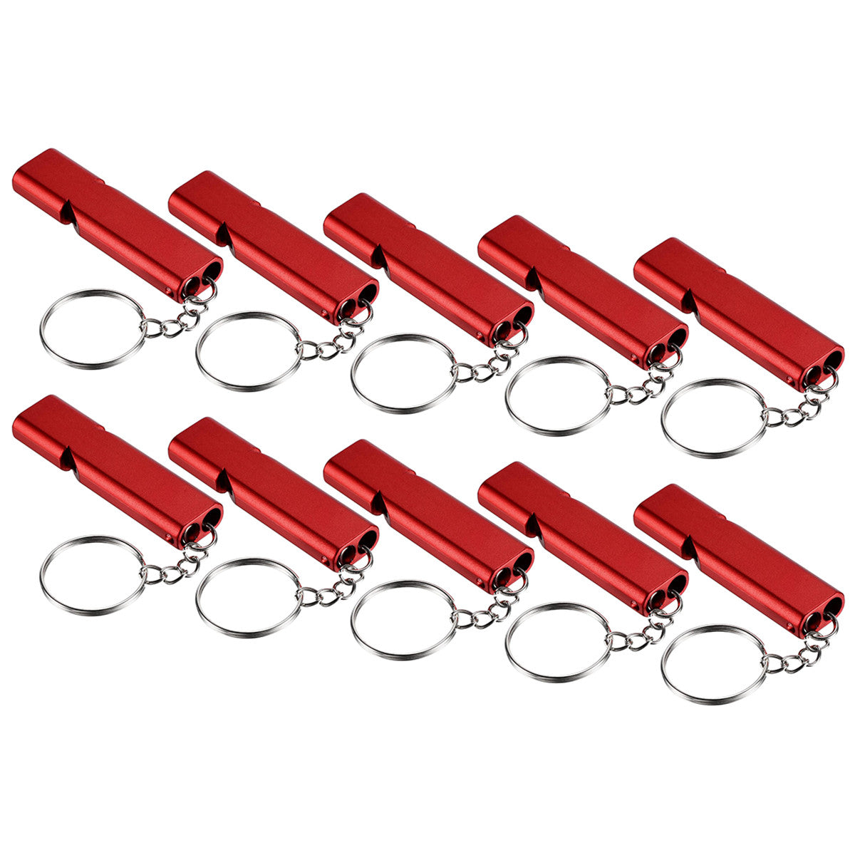 Emergency Survival SOS Whistle Keychain - Loud 120dB Waterproof Outdoor Camping Hiking