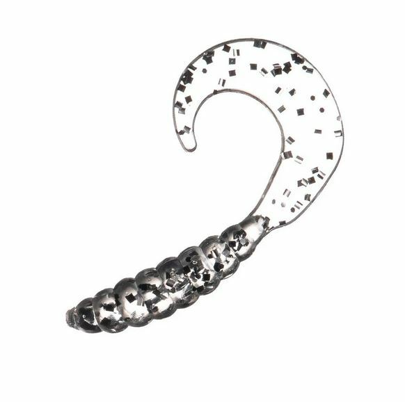 Artificial Soft Plastic Grubs for Fishing - 2 Inch, 100 Pack, Multiple Colors