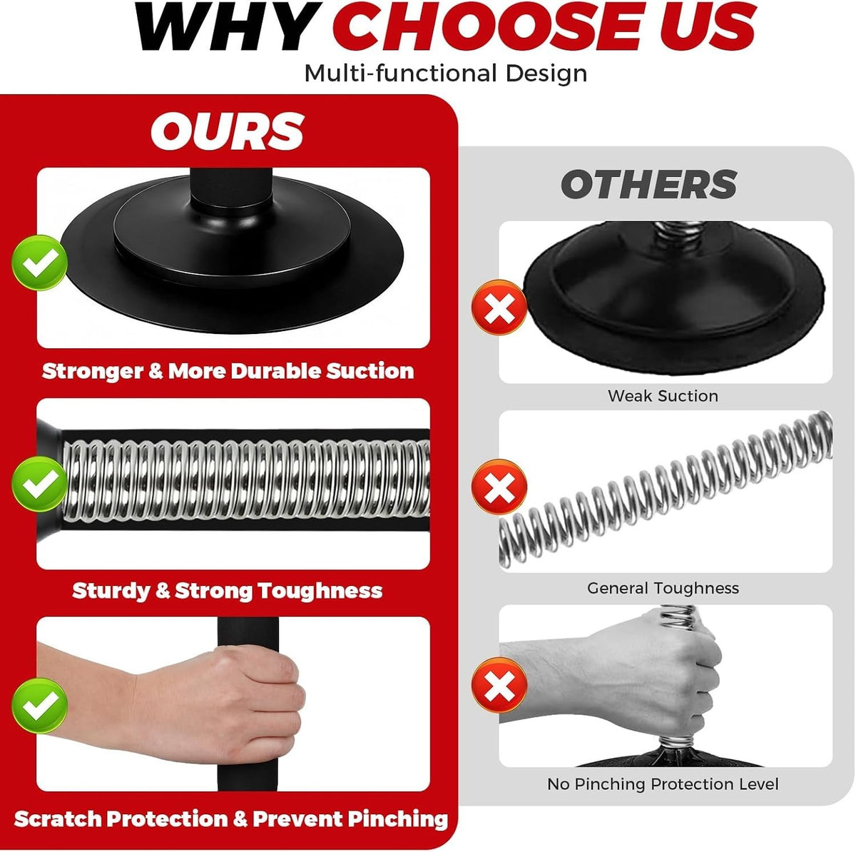 Desktop Punching Bag with Suction Cup Base - Stress Relief Desk Toy