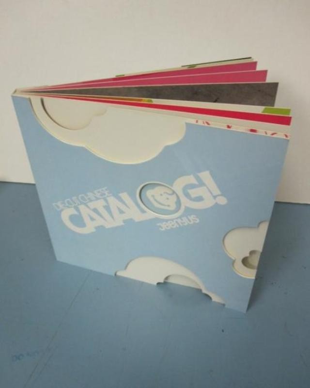 JEENYUS Snowboard Die-Cut 2003 Catalog - Rare Vintage Old Stock