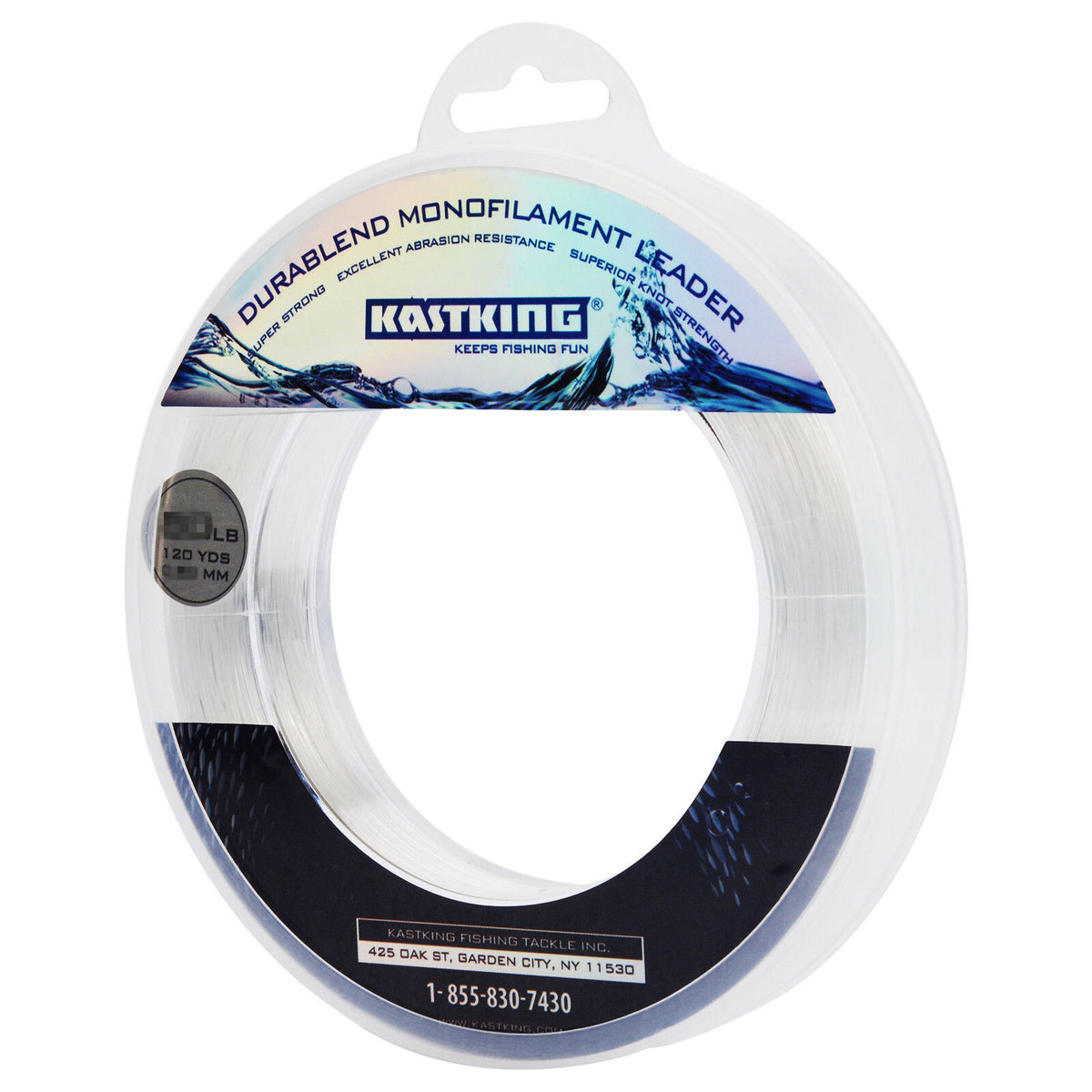 Saltwater Monofilament Leader Line 120Yd 100LB Clear for Fishing
