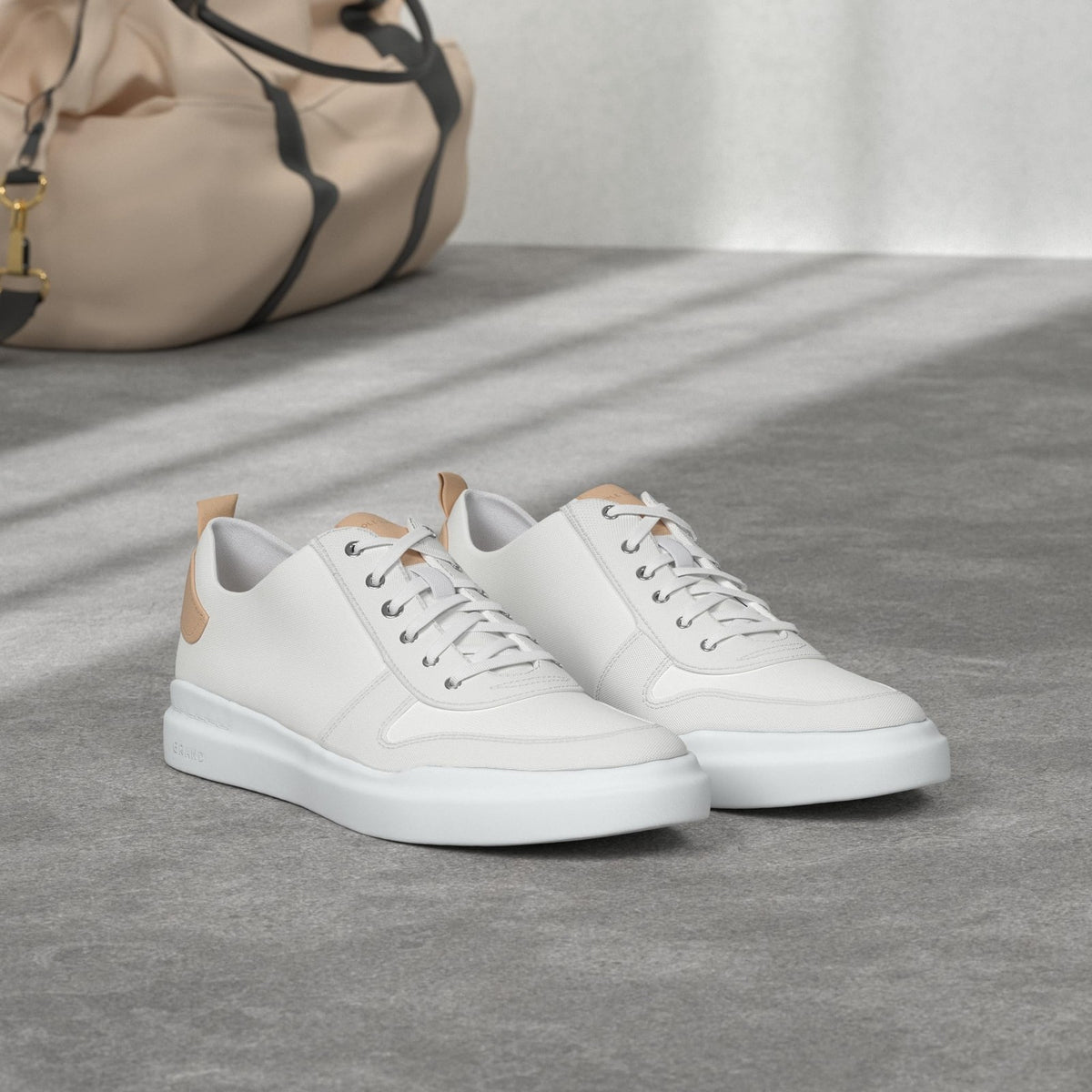 Men's Canvas Court Sneakers - Lightweight Comfort & Support