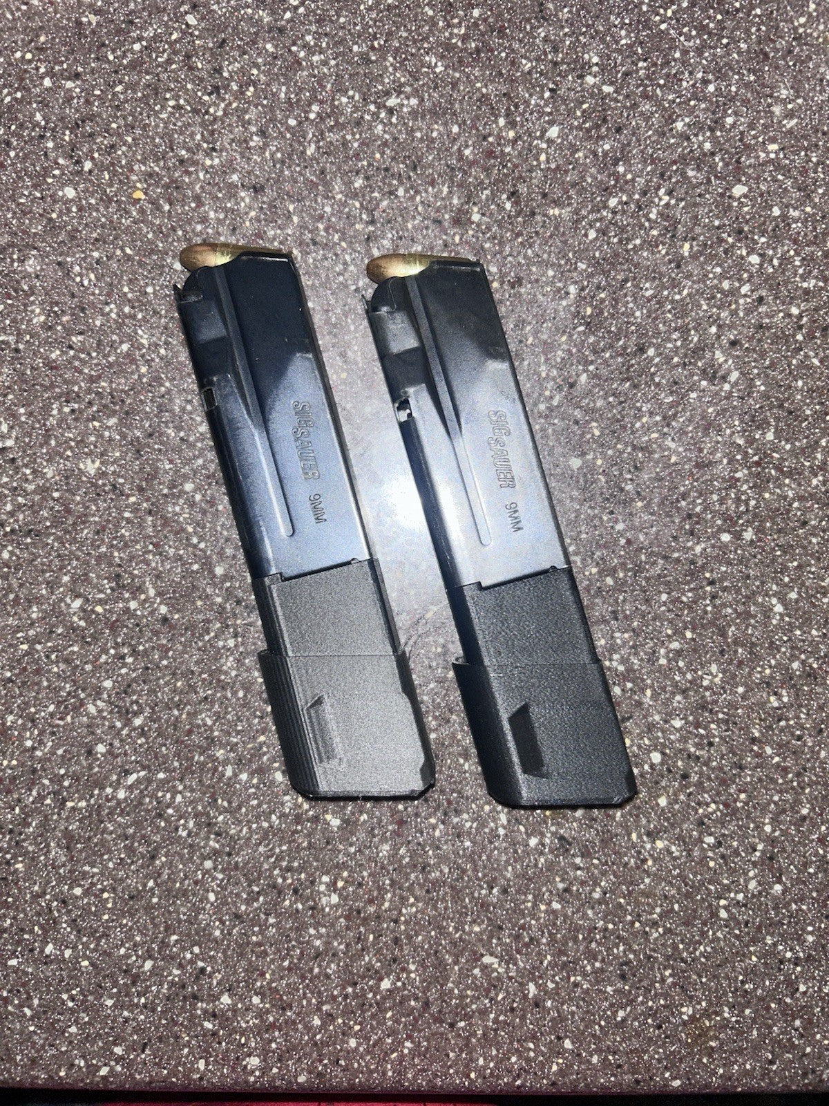 Sig P365 to Macro Grip Magazine Adapter Plate Carbon Fiber Extended Base