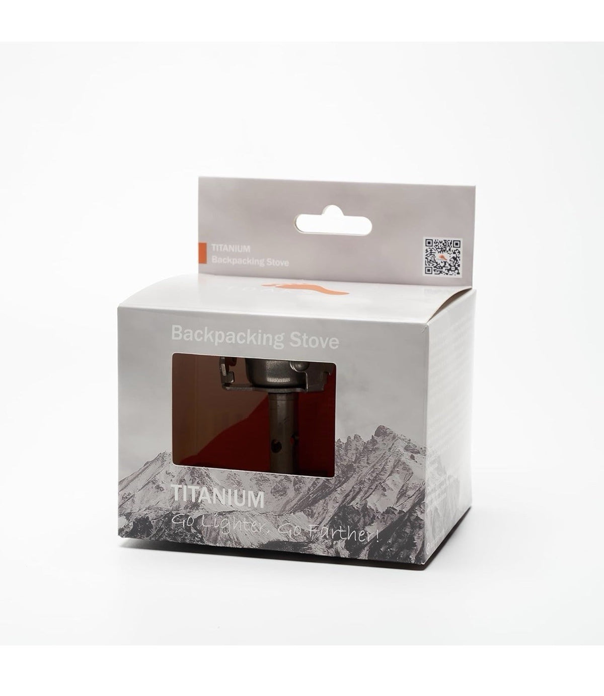 Titanium Ultralight Backpacking Gas Stove - Compact Camping Cooking Equipment