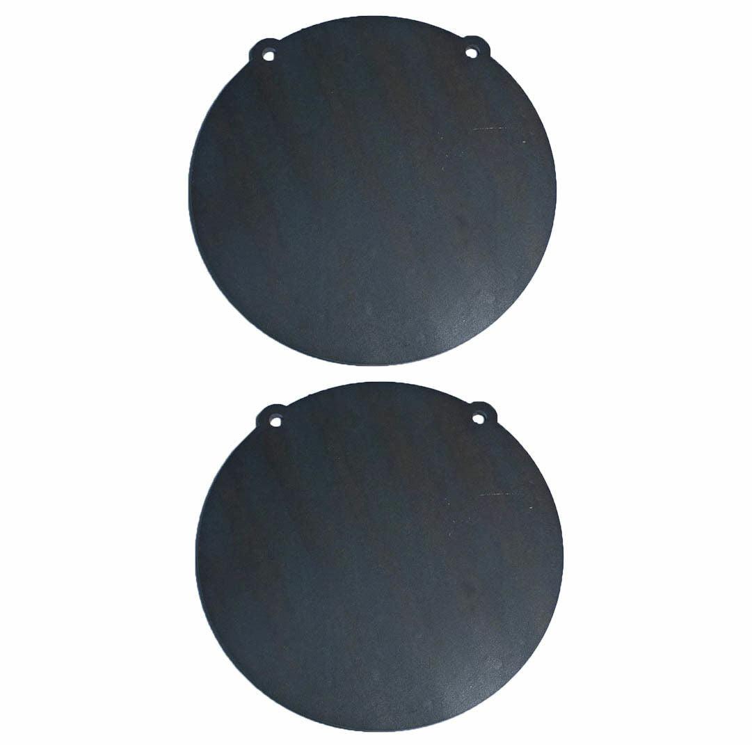 AR500 Steel Shooting Targets - 12 Inch Laser Cut Gong for Range Use