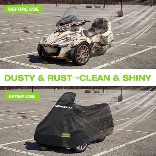 Waterproof Windshield Scratch Protection Cover for Can Am Spyder RT