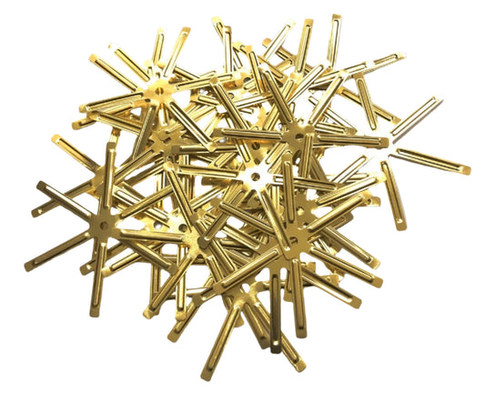 Universal Brass Golf Shafts Fitting Shims Pack of 12 - .335 to .370 Sizes