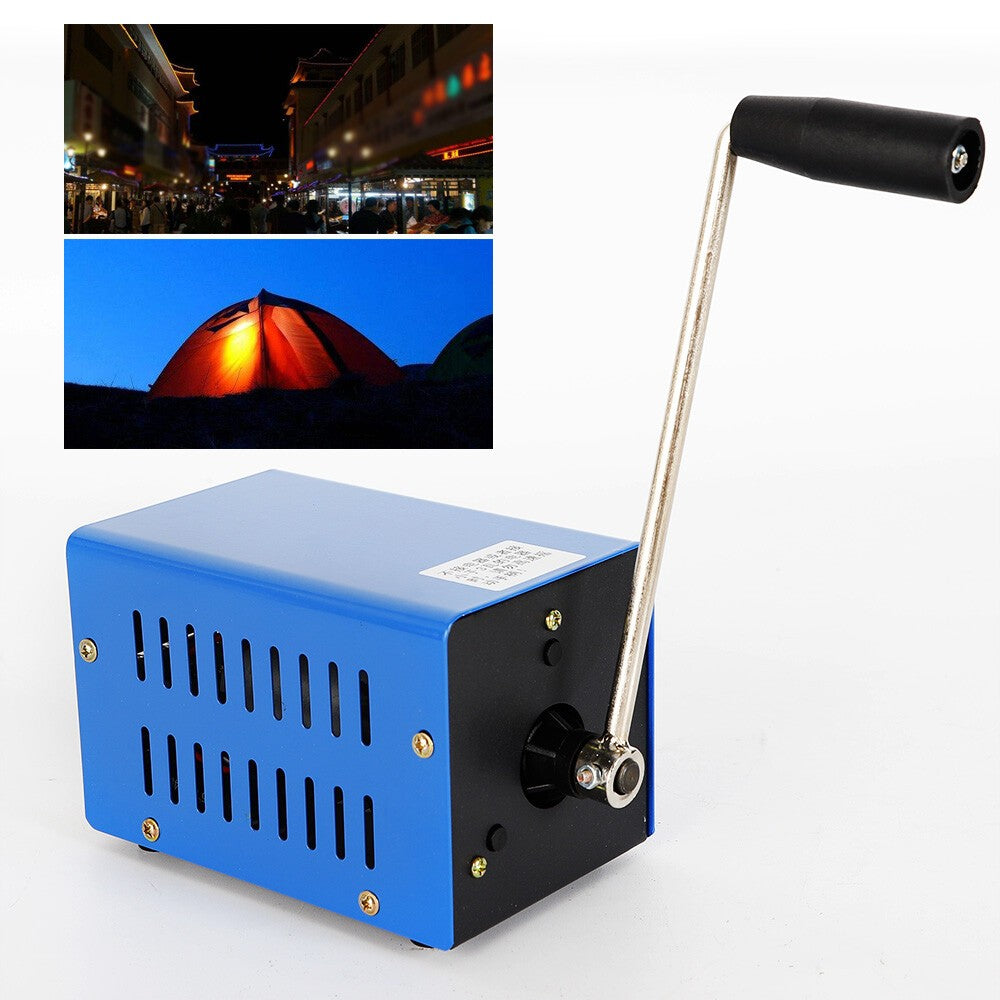 USB Hand Crank Emergency Power Generator for Camping and Outdoor Use