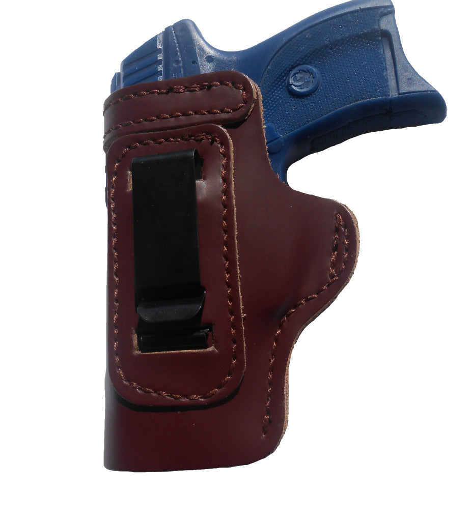 Leather Inside Waistband Gun Holster for Concealed Carry - Multiple Models