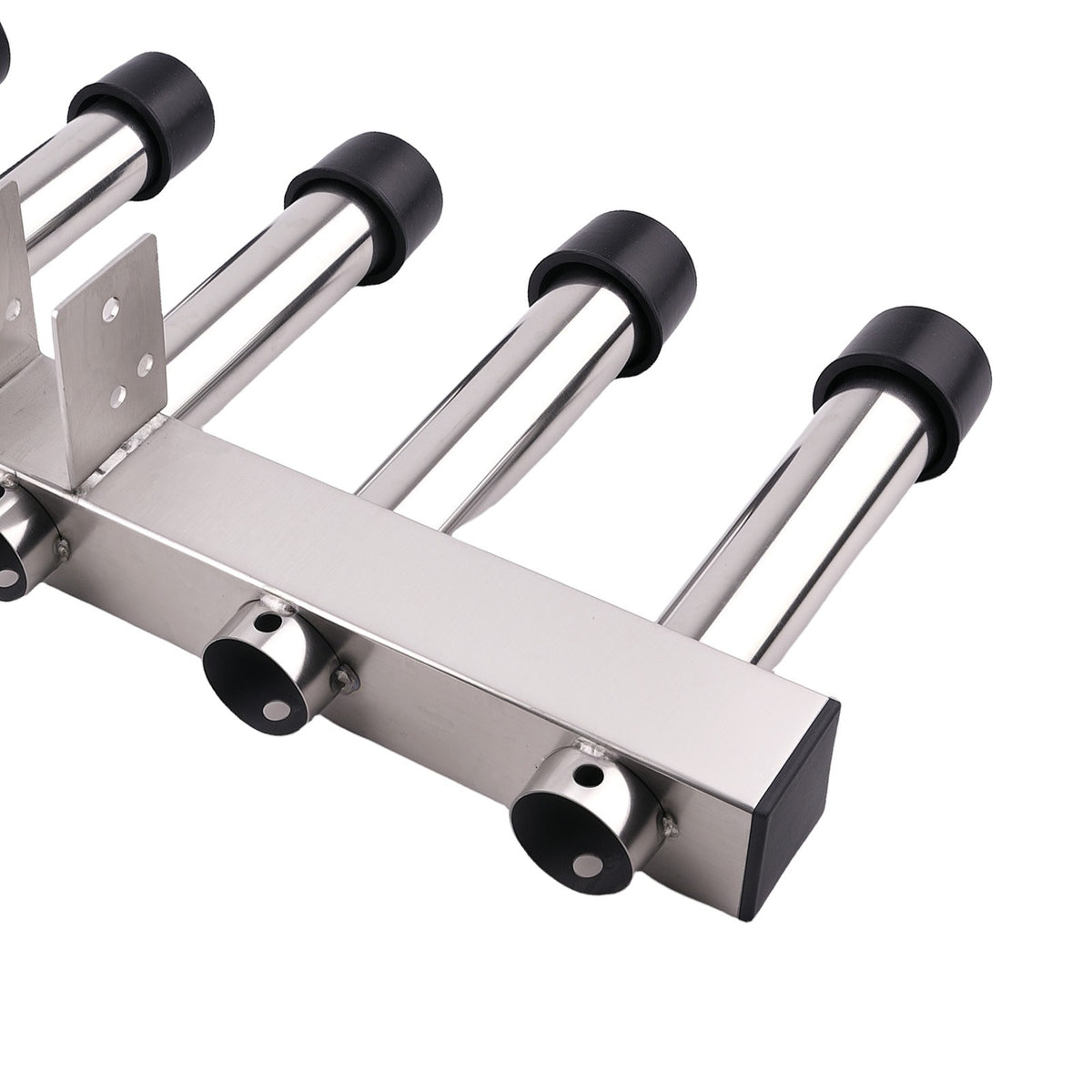 Adjustable Car Fishing Rod Holder for 2-Inch Hitch Receiver, Holds 5 Steel Rods