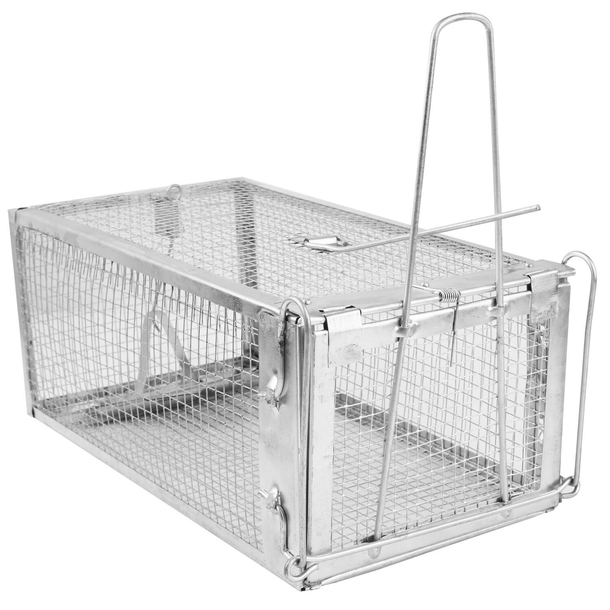Humane Cage Trap for Squirrels Rodents Chipmunks Mice Raccoons - Humane Animal Catcher