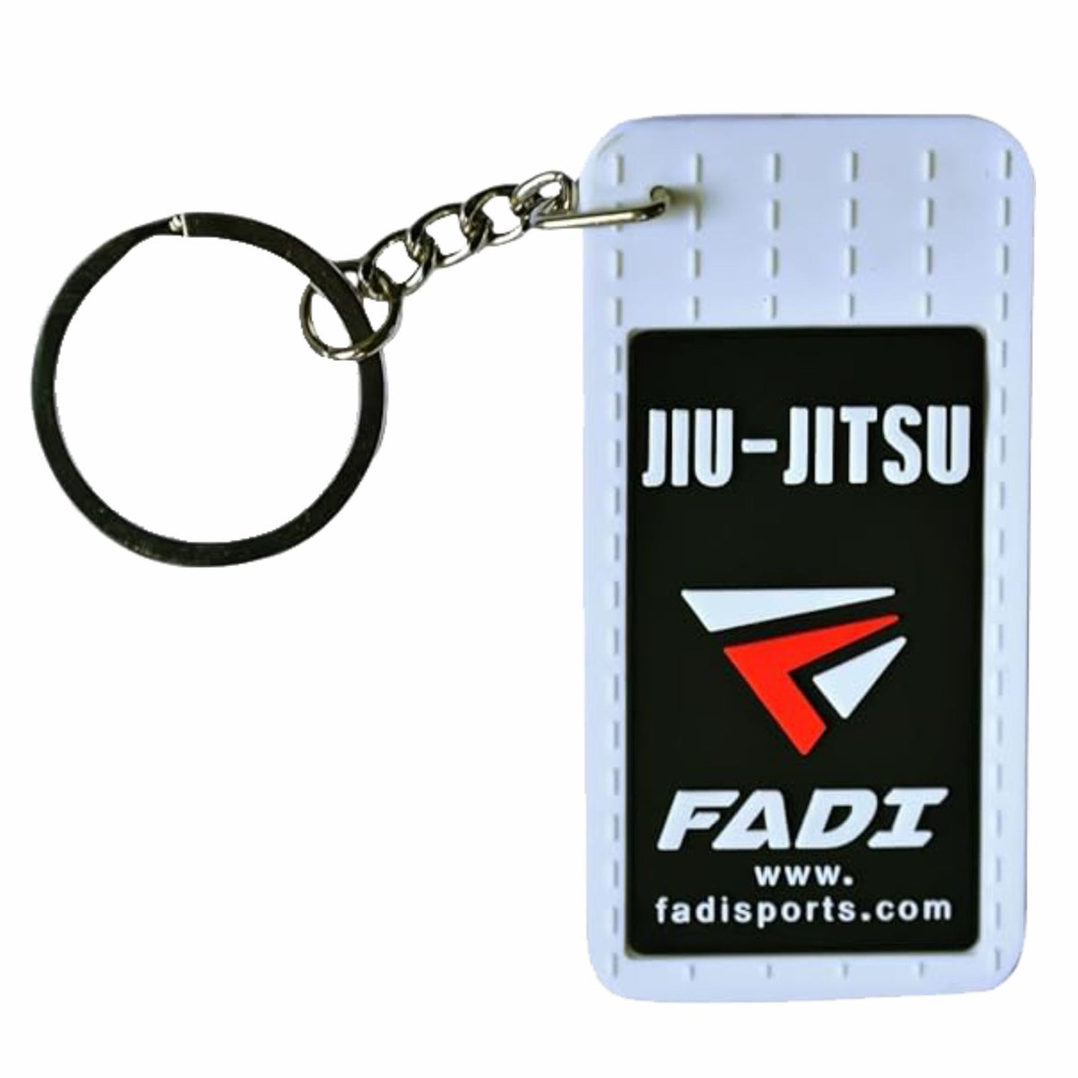 Martial Arts Keychain Rubber Belt Replica for MMA BJJ & Grappling Fans