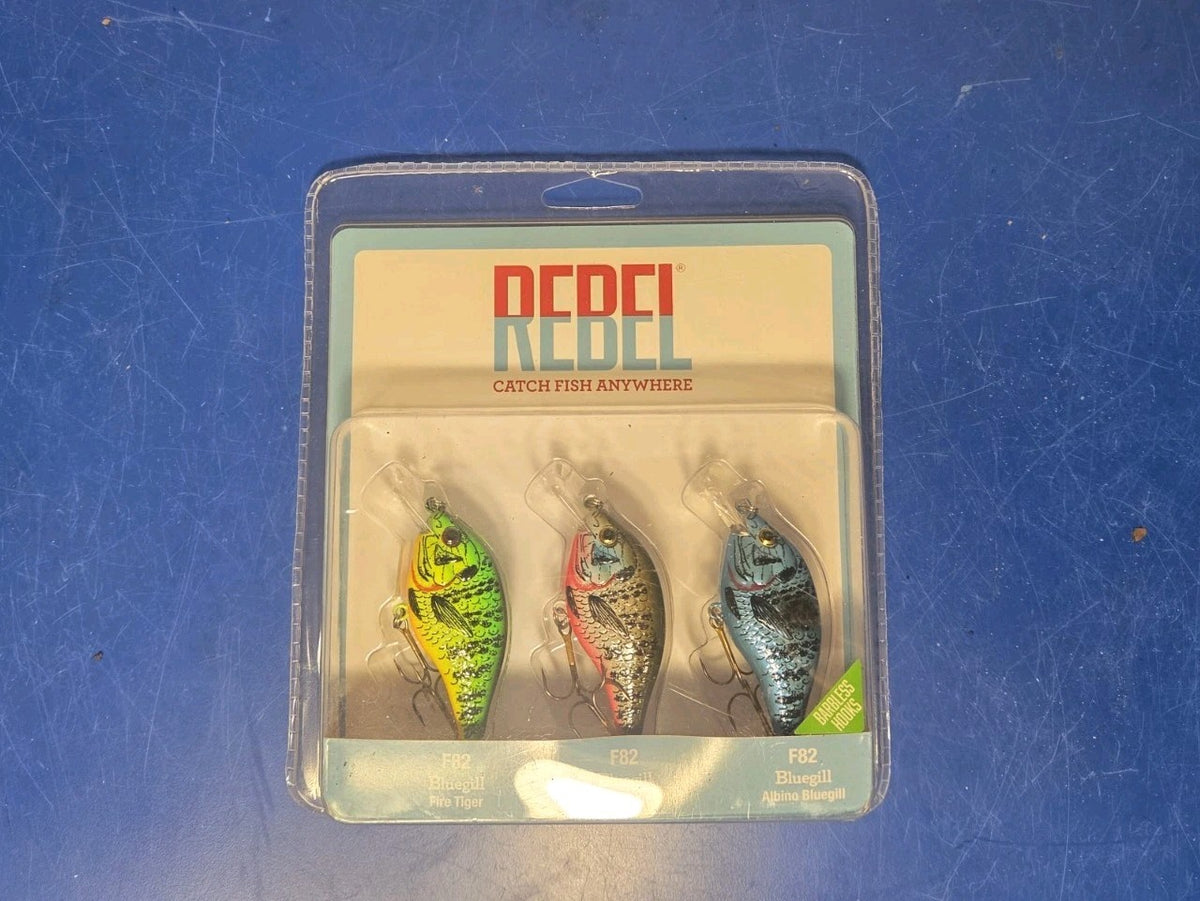 Bluegill Crankbait 3 Pack - Fishing Lures for Freshwater Bass & Panfish