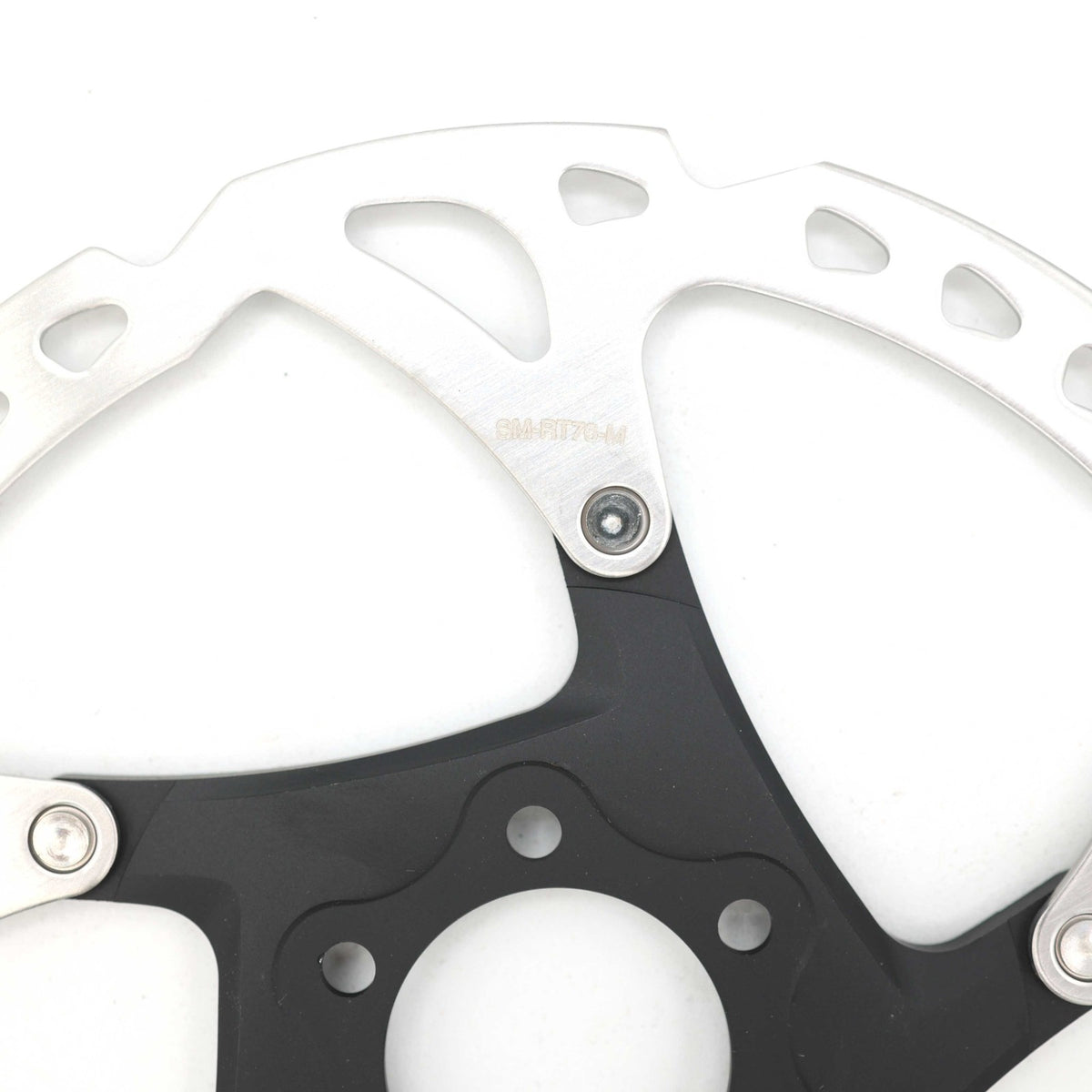 180mm MTB Disc Brake Rotor 6-Bolt Steel Two-Piece Brake Disc for Mountain Bikes