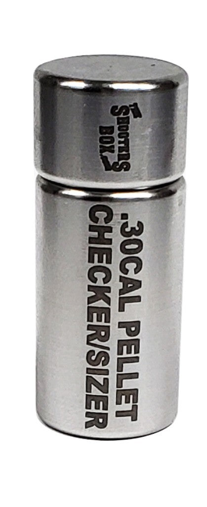 Stainless Steel Pellet Resizer for .30 Caliber Pellets - USA Made, Precision Tool